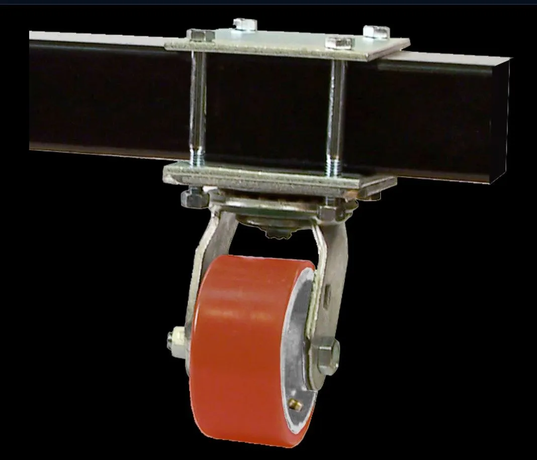 HITCH MNT SKID WHEEL 4